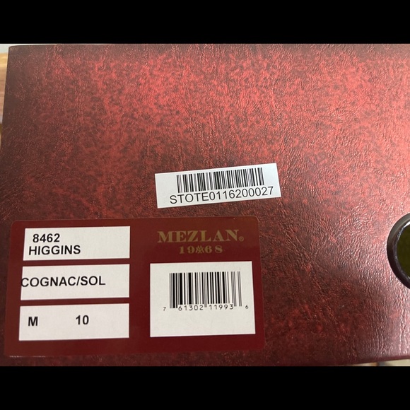 Mezlan Higgins Boots nearly new with box and dust bags Brown / Cognac Size 10 - Picture 4 of 7